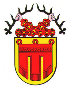 Das Wappen der Universitätsstadt Tübingen