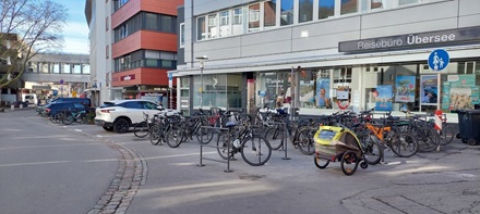Radabstellanlage in der Wöhrdstraße
