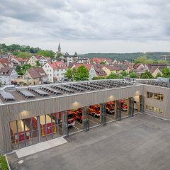 Feuerwehrhaus Lustnau Außenansicht
Bild: Oliver Rieger
