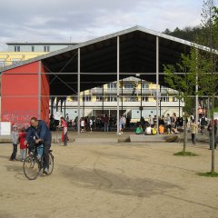Panzerhalle, Französisches Viertel. Bild: Universitätsstadt Tübingen