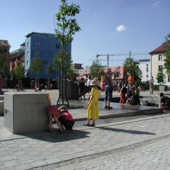 Französischer Platz, Französisches Viertel. Bild: Universitätsstadt Tübingen