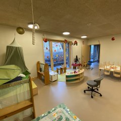 Gruppenraum im neugebauten Kindergarten
Bild: Universitätsstadt Tübingen