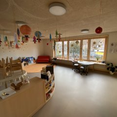 Innenraum im neuen Martinskindergarten
Bild: Universitätsstadt Tübingen