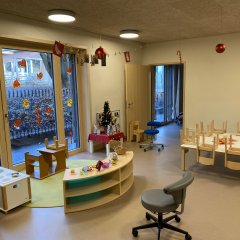 Blick in die neuen Räume des Martinskindergartens
Bild: Universitätsstadt Tübingen