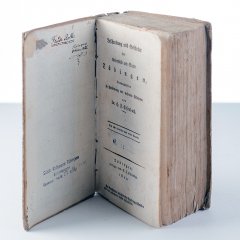 H. F. Eisenbach, „Beschreibung und Geschichte der Stadt und Universität Tübingen“ von 1822, Ankauf 1935 ohne Angaben zum Vorbesitzer. Bild: Christoph Jäckle