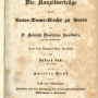 Provenienzforschung Kanzelvorträge