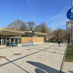 Außenansicht der Radstation
Bild: Universitätsstadt Tübingen