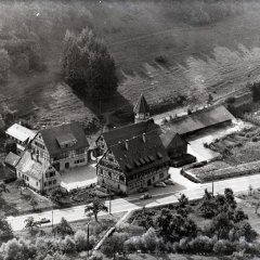 Der Bebenhäuser Klosterhof in Lustnau, in dem die Sophienpflege von 1840 bis 1969 untergebracht war. Bild: Stadtmuseum Tübingen