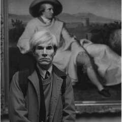 Andy Warhol, Frankfurt am Main, 1981
Bild: Barbara Klemm