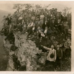Gruppenfoto Ende der 1940er-Jahre. Bild: August Kraft
