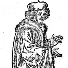 Johannes Reuchlin, Einblattdruck 1516.