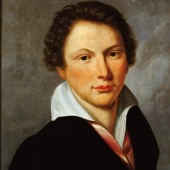Christoph Friedrich Dörr: Bildnis Ludwig Uhlands. Öl auf Leinwand, um 1810. DLA Marbach
