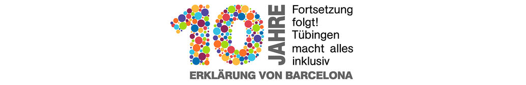 Logo: 10 Jahre Erklärung von Barcelona