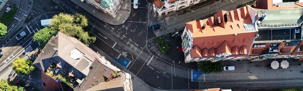 Bild: Straßenraum Am Lustnauer Tor in Tübingen