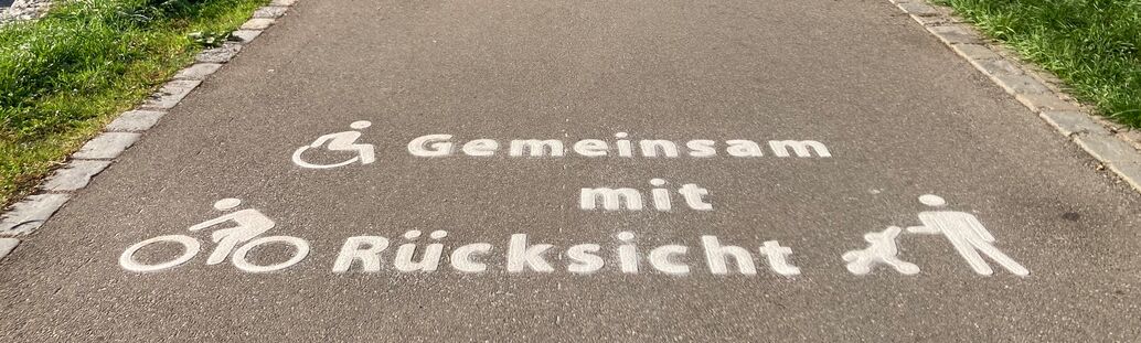 Bild: Radfahrer in Tübingen
