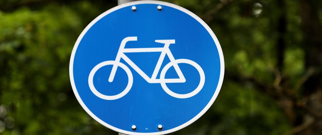 Bild: Radfahrer in Tübingen