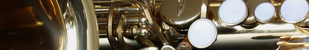 Bild: Detailansicht eines Saxophons