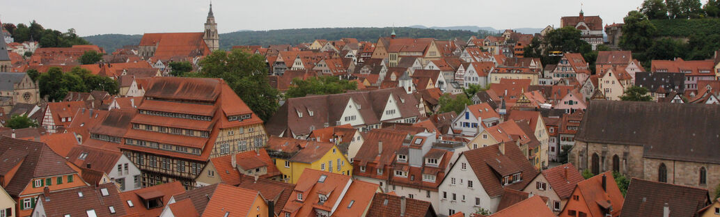 Tübingen aus der Vogelperspektive