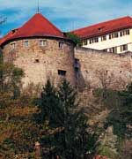 Der Nordostturm des Schlosses Hohentübingen