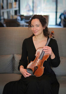 Foto der Violinistin Martina Trumpp