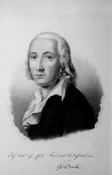 Porträt Friedrich Hölderlin