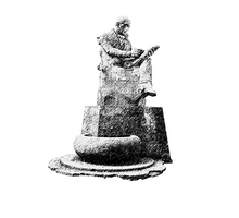 Silcher-Denkmal auf der Platanenallee