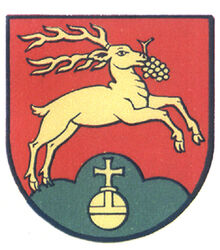 Das Wappen von Hirschau