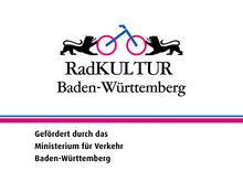 Logo des Projekts RadKULTUR Baden-Württemberg