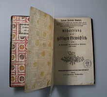 Buch „Abhandlung von den giftigen Gewächsen“ (1775) von Johannes Friedrich Gmelin