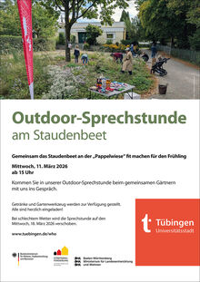 Plakat Outdoorsprechstunde