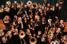 Das Jugendblasorchester der Tübinger Musikschule