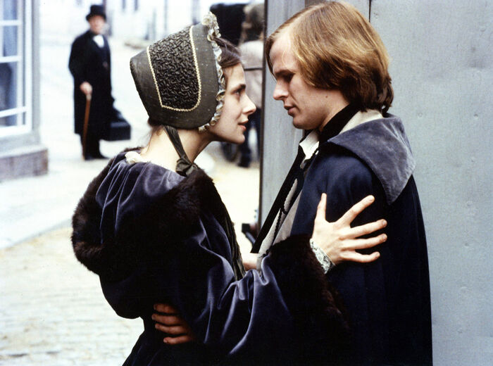 Foto einer Szene aus dem Film Frühlingssinfonie mit Nastassja Kinski und Herbert Grönemeyer