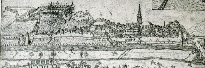 Tübingen im Dreißigjährigen Krieg, Kupferstich