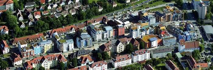 Luftbild Lorettoviertel