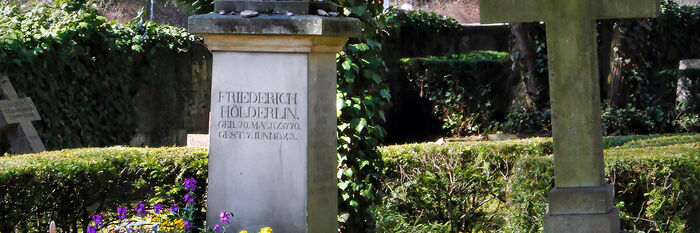 Grab von Friedrich Hölderlin